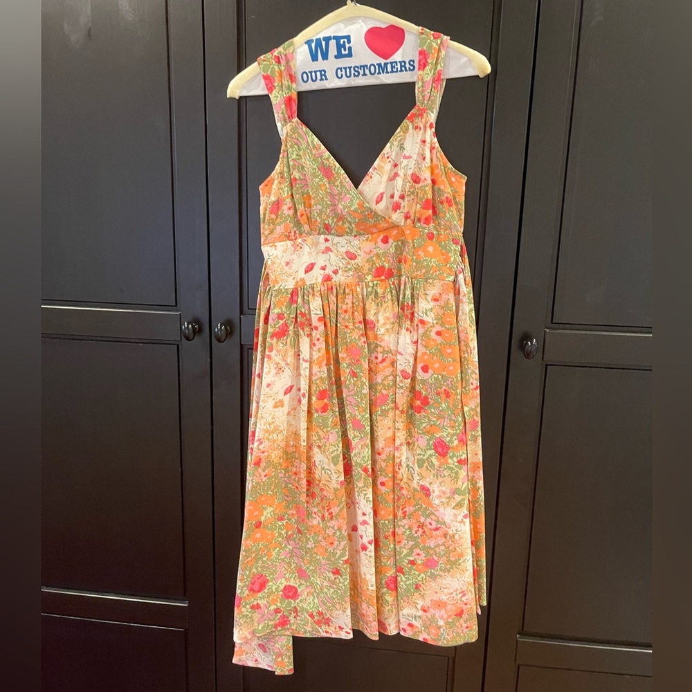 Floral midi dress